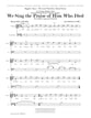 We Sing The Praise Of Him Who Died SS choral sheet music cover